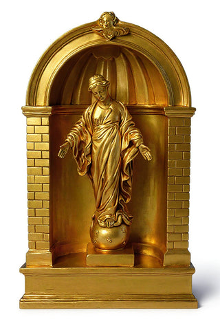 Med.Shrine For 24" Grotto Stat Statue - 38-inch