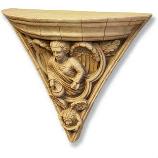 Gothic Angel Bracket — Dusted Sand finish