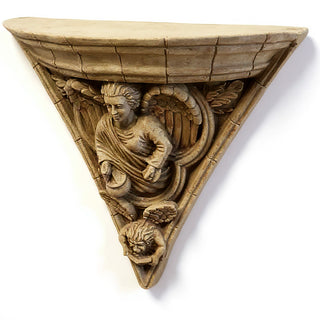 Gothic Angel Bracket — Gothic Stone finish