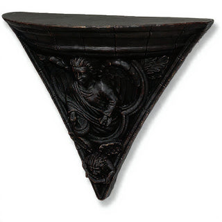 Gothic Angel Bracket — Iron finish