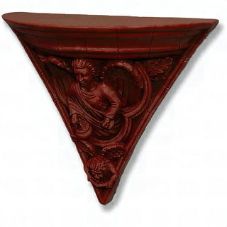 Gothic Angel Bracket — Rust finish