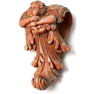 Cherub Drapery Bracket - 8-inch — Metro finish