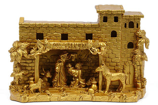 Tabletop Nativity Scene Statue - 9-inch