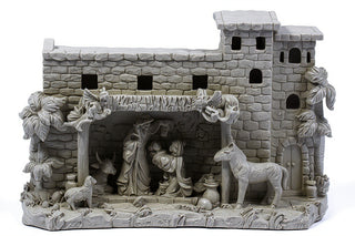 Tabletop Nativity Scene Statue - 9-inch