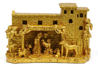 Tabletop Nativity Scene Statue - 9-inch