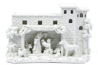 Tabletop Nativity Scene Statue - 9-inch