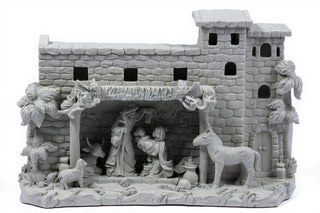 Tabletop Nativity Scene Statue - 9-inch