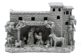 Tabletop Nativity Scene Statue - 9-inch
