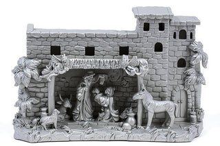 Tabletop Nativity Scene Statue - 9-inch