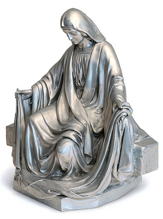 MARY SITTING FOR LIFESIZE SET Statue - 45-inch