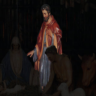 JOSEPH FOR LIFESIZE SET 5'4-inch Statue - 63-inch - Realistic Color - Hand-Painted