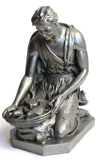 SHEPHERD KNEELING FOR LIFESIZE Statue - 42-inch