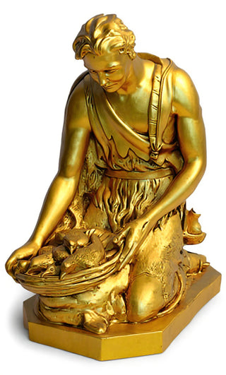 SHEPHERD KNEELING FOR LIFESIZE Statue - 42-inch