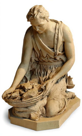 SHEPHERD KNEELING FOR LIFESIZE Statue - 42-inch