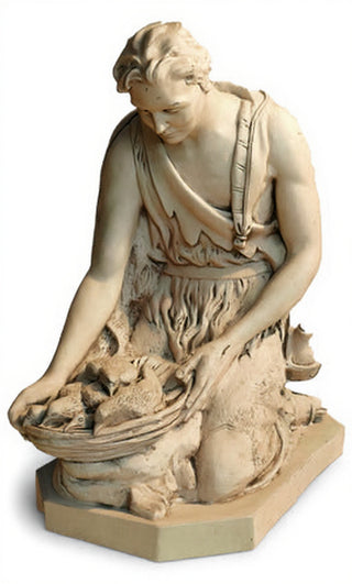 SHEPHERD KNEELING FOR LIFESIZE Statue - 42-inch