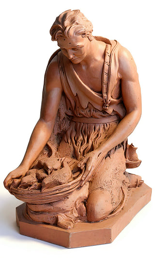 SHEPHERD KNEELING FOR LIFESIZE Statue - 42-inch