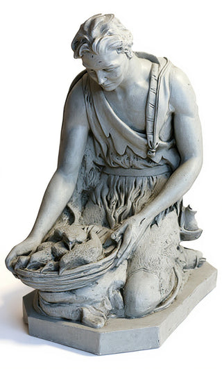 SHEPHERD KNEELING FOR LIFESIZE Statue - 42-inch