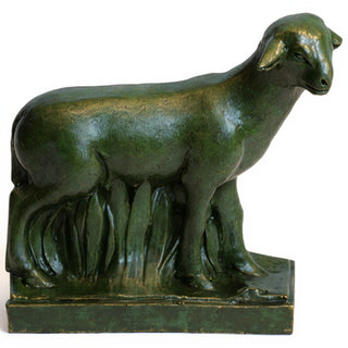 3 SHEEP STANDING FOR LIFESIZE Statue - 24-inch