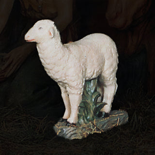 3 SHEEP STANDING FOR LIFESIZE Statue - 24-inch - Realistic Color - Hand-Painted