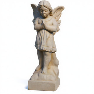 Praying Angel Statue - 19-inch — Museum Terracotta finish