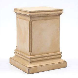 Rectangular Panel Pedestal - 30-inch — Dusted Sand finish