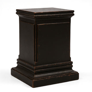 Rectangular Panel Pedestal - 30-inch — Iron finish