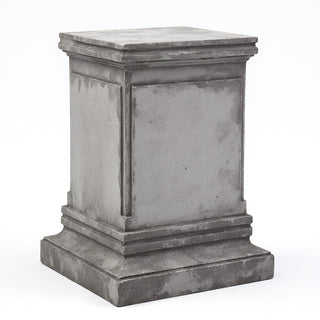Rectangular Panel Pedestal - 30-inch — Old Stone finish