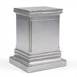 Rectangular Panel Pedestal - 30-inch — Silver finish