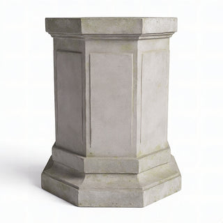Eight Sided Pedestal - 30-inch — Mossy Green finish