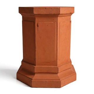 Eight Sided Pedestal - 30-inch — Metro finish
