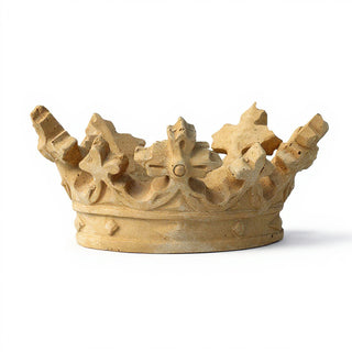 Crown of Madonna Candleholder — Dusted Sand finish