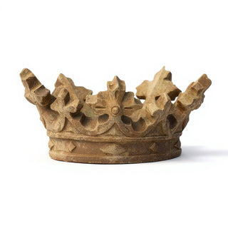 Crown of Madonna Candleholder — Gothic Stone finish