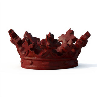 Crown of Madonna Candleholder — Rust finish