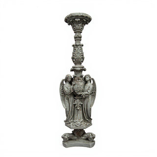 Stevens Giant Candlestick Candleholder - 60.5-inch — Antique Stone finish