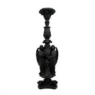 Stevens Giant Candlestick Candleholder - 60.5-inch — Flat Black finish