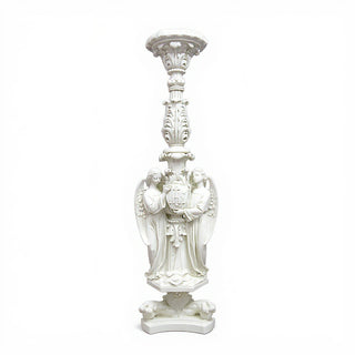 Stevens Giant Candlestick Candleholder - 60.5-inch — Flat White finish