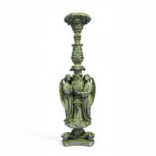 Stevens Giant Candlestick Candleholder - 60.5-inch — Mossy Green finish