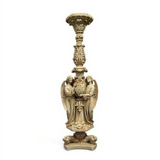 Stevens Giant Candlestick Candleholder - 60.5-inch — Museum Terracotta finish