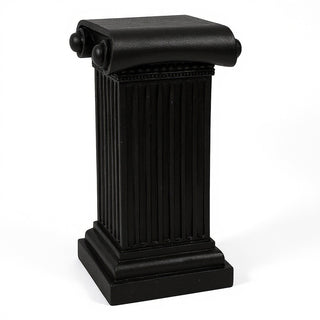Doral Column Pedestal - 29-inch — Dusted Black finish