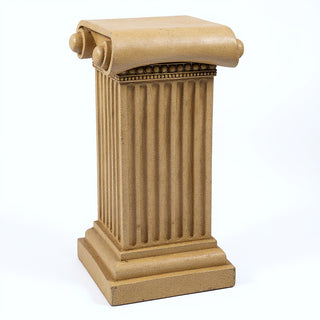 Doral Column Pedestal - 29-inch — Dusted Sand finish