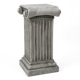 Doral Column Pedestal - 29-inch — Old Stone finish