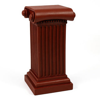 Doral Column Pedestal - 29-inch — Rust finish