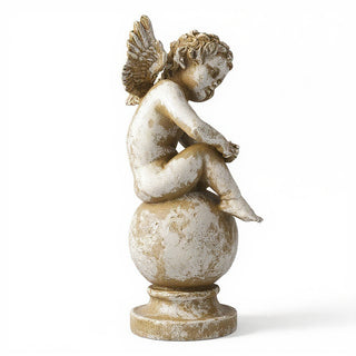 Toni Angel Statue - 16-inch — Antique White finish