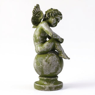 Toni Angel Statue - 16-inch — Mossy Green finish