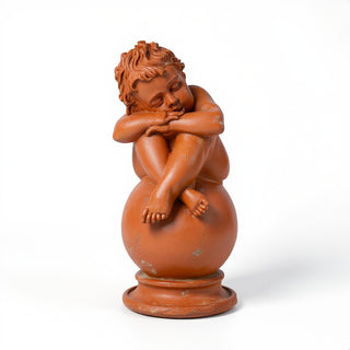 Napping Cherub Statue - 17-inch — Metro finish
