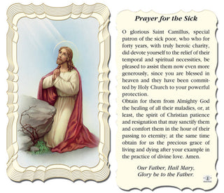 50-Pack - Prayer For The Sick Holy Card
