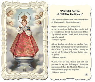 50-Pack - Novena Of Childlike Confidence Holy Card