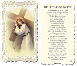 50-Pack - The Cross In My Pocket Holy Card