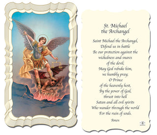 50-Pack - Prayer To St Michael Holy Card