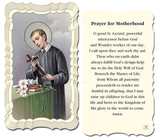 50-Pack - Prayer For Motherhood Holy Card